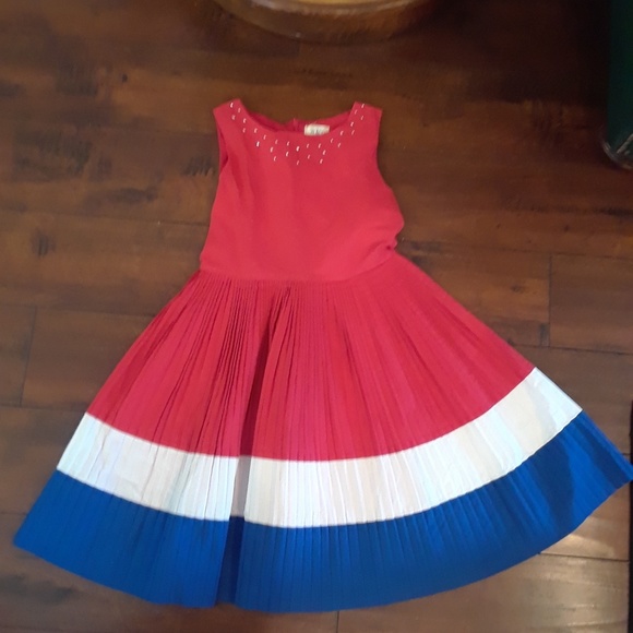 red and white dress for kids